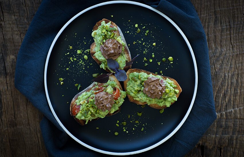 Avocado Crostini